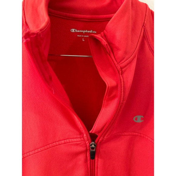 Champion Red Full-Zip Jacket (Size L) - Picture 5 of 8